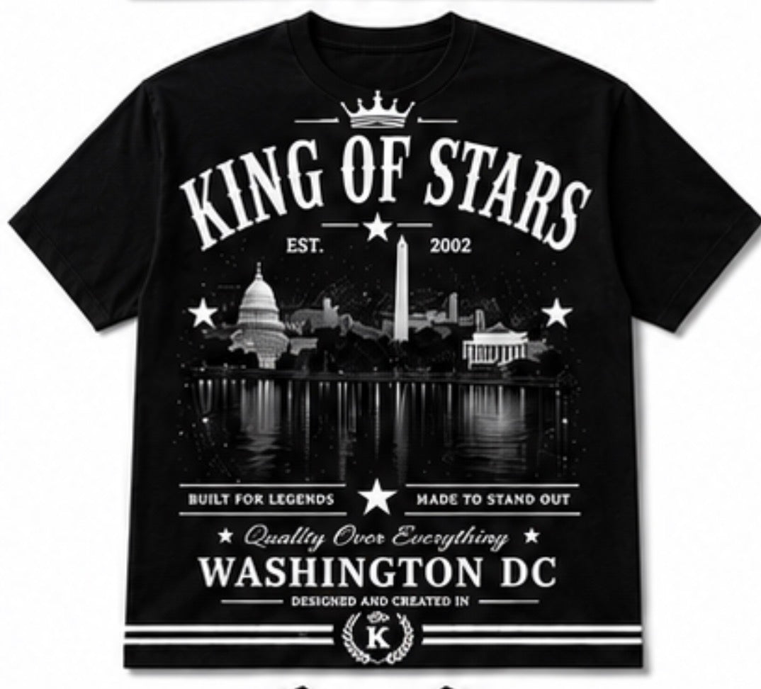 King of Stars Washington DC Tee