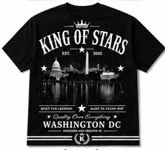 King of Stars Washington DC Tee