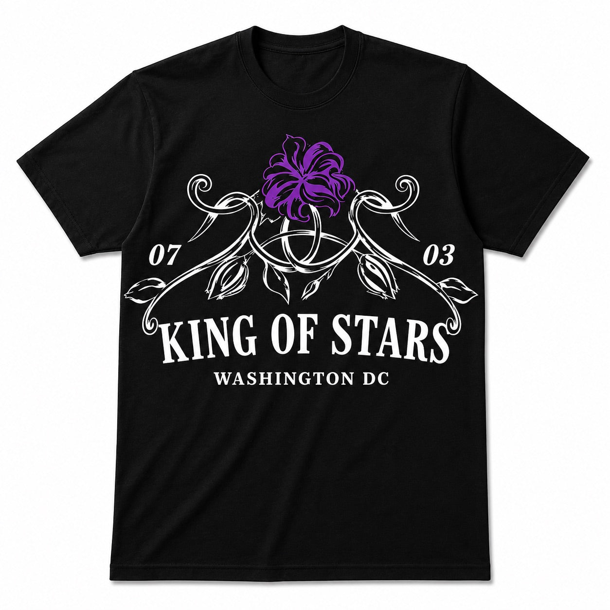 King of Stars Signature Crown T-Shirt / Wear The Crown Collection